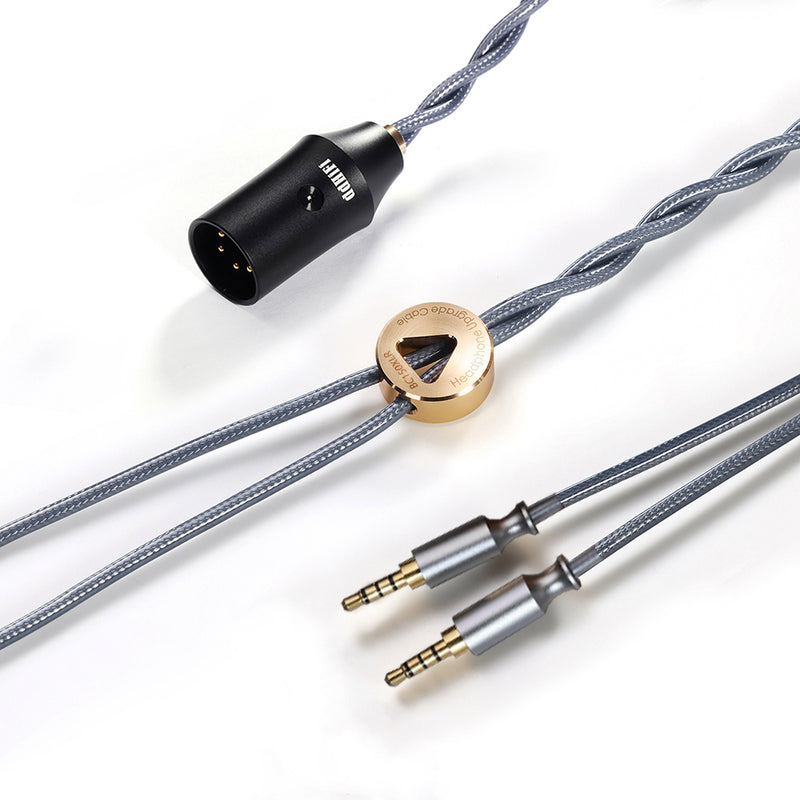 ddHiFi BC150XLR Cannon四針版雙屏蔽純銀大耳機升級線
