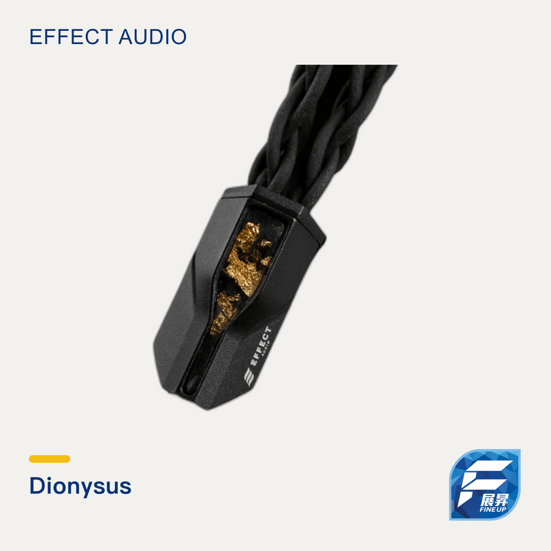 Effect Audio Dionysus 酒神耳機升級線|Fine Up 2000px 暖淺灰實物主圖
