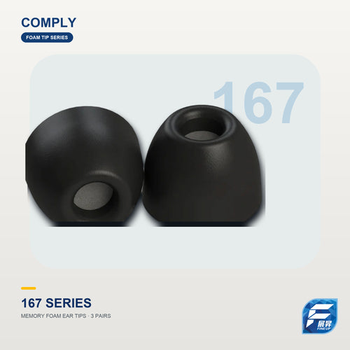 Comply 167 Series 入耳式記憶耳綿(3對裝)