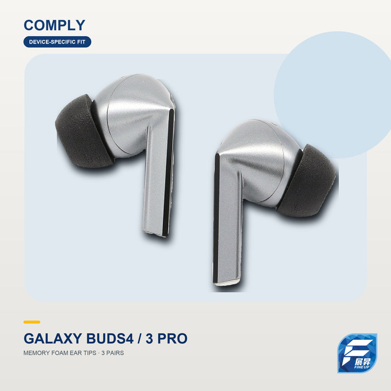 Comply TrueGrip Premium|Samsung Galaxy Buds4 Pro/Buds3 Pro 專用耳綿(3對裝)|展昇主圖