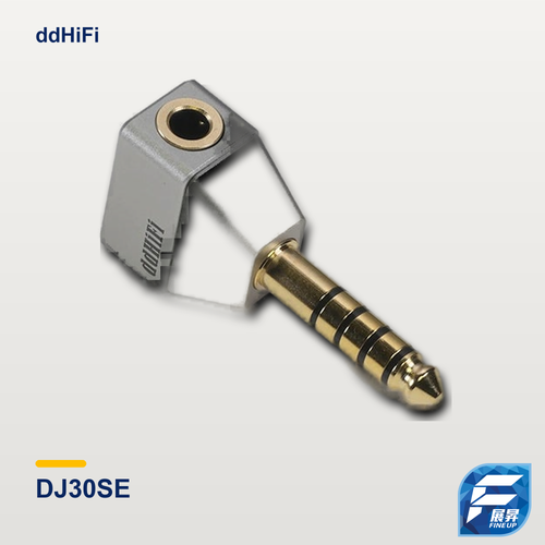ddHiFi DJ30SE Audio Adapter 4.4公轉3.5母單端插頭
