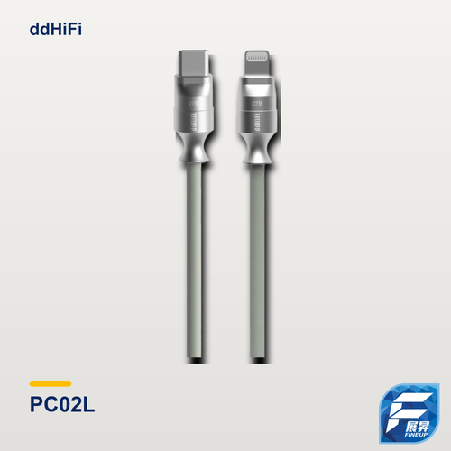 ddHiFi PC02L USB-C / Lightning 復古型快充線