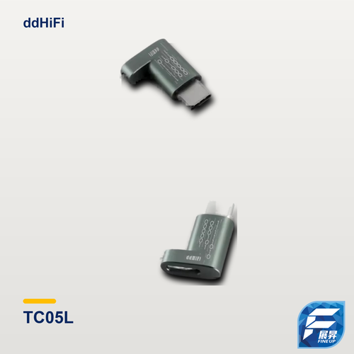 ddHiFi TC05L 雙L頭雙USB-C解碼線 8cm