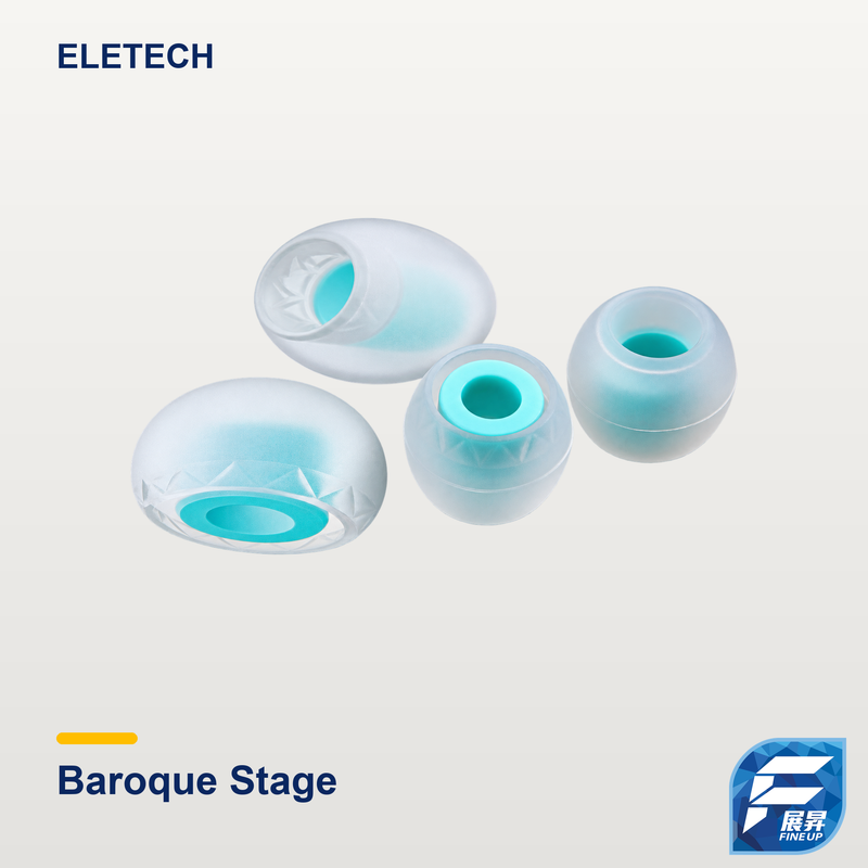 Eletech Baroque Stage 聲學耳膠|展昇主圖 2000px|多角度實物排列