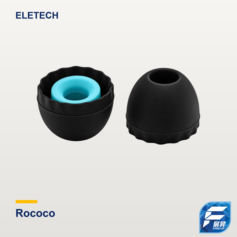 Eletech Rococo 洛可可聲學耳膠|展昇主圖 2000px|正反實物