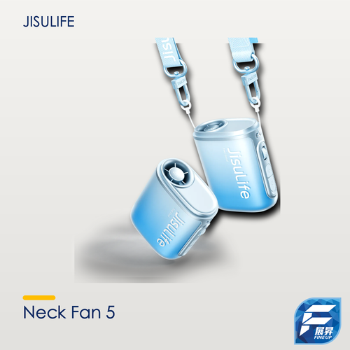 JISULIFE Neck Fan 5 便攜式掛頸風扇