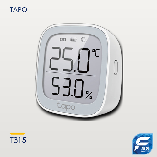 Tapo T315 - 智能溫度/濕度感應器 Smart Temperature and Humidity Monitor (有屏幕顯示)