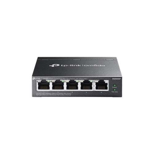 Omada - ES205GP 5-Port Gigabit Easy Managed Switch with 4-Port PoE+