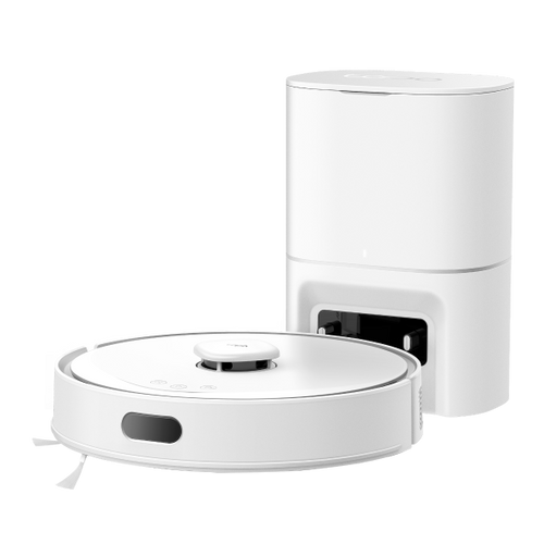 Tapo RV30 Max Plus White - 5300Pa 超強吸力掃拖機器人 + 智能集塵箱底座 (LiDAR+IMU雙導航系統) (Tapo IQ+ 智慧清潔™)