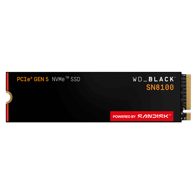 WD_BLACK SN8100 NVMe SSD 官方產品圖 1