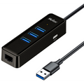 Netac WF12 USB 3.0 集線器連 Gigabit RJ45