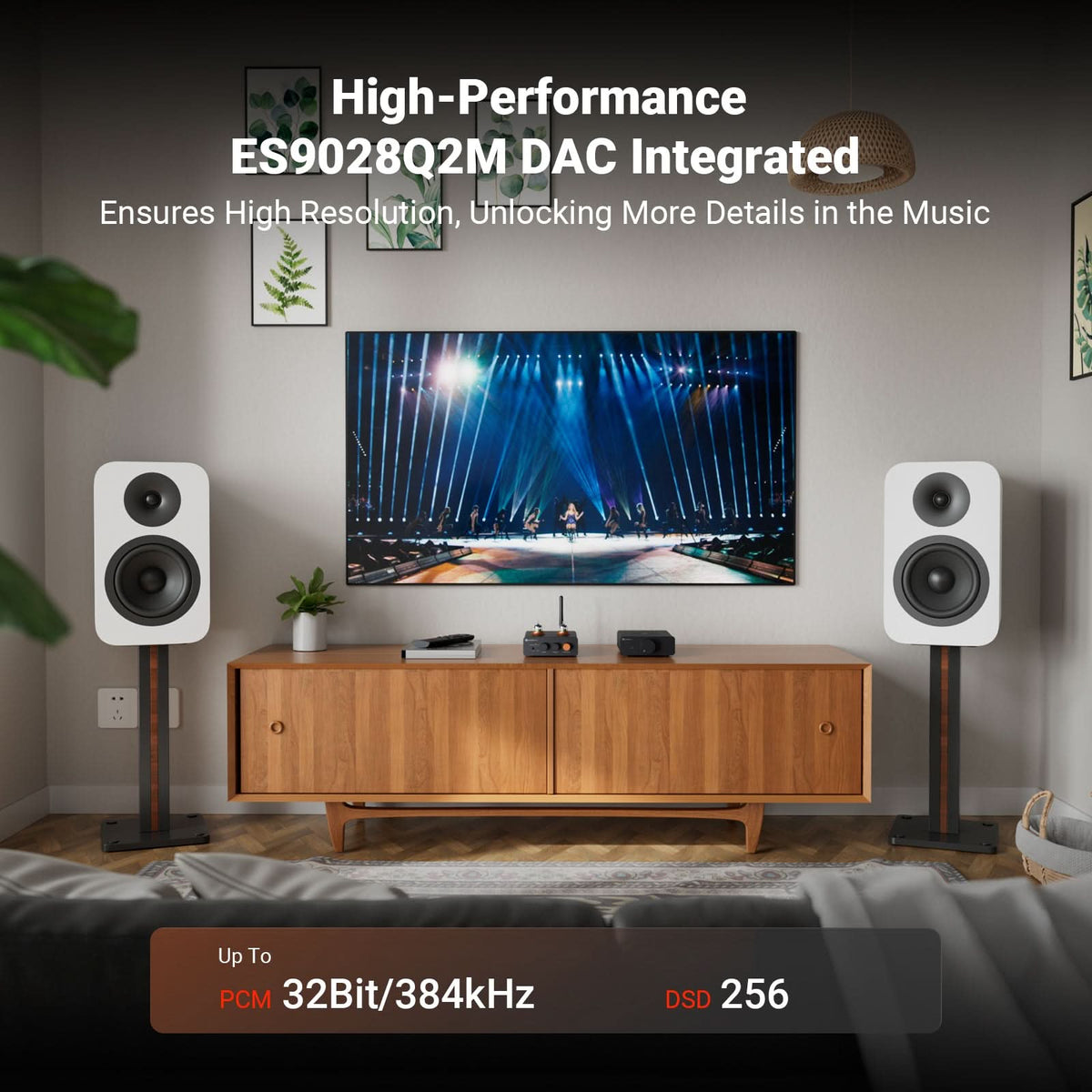 Fosi Audio GR40 真空管藍牙解碼耳擴 解碼功能