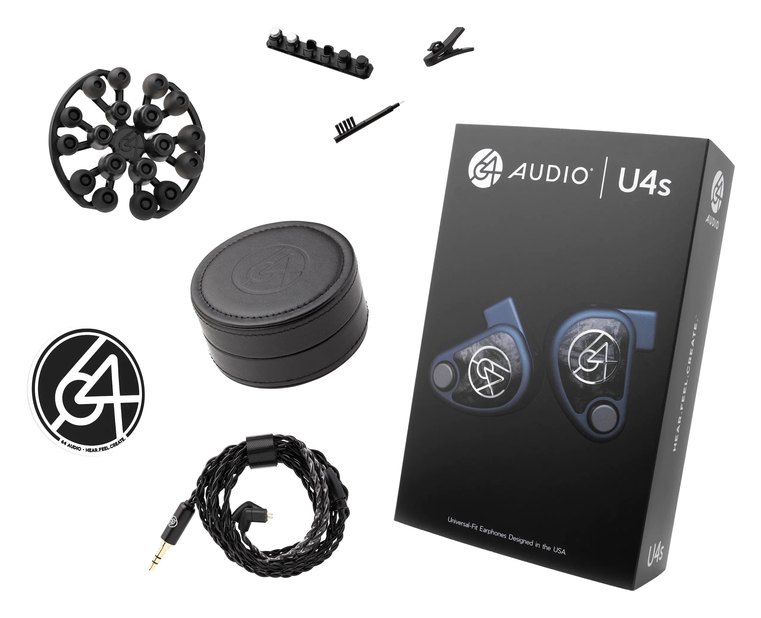 64 Audio U4s 包裝配件