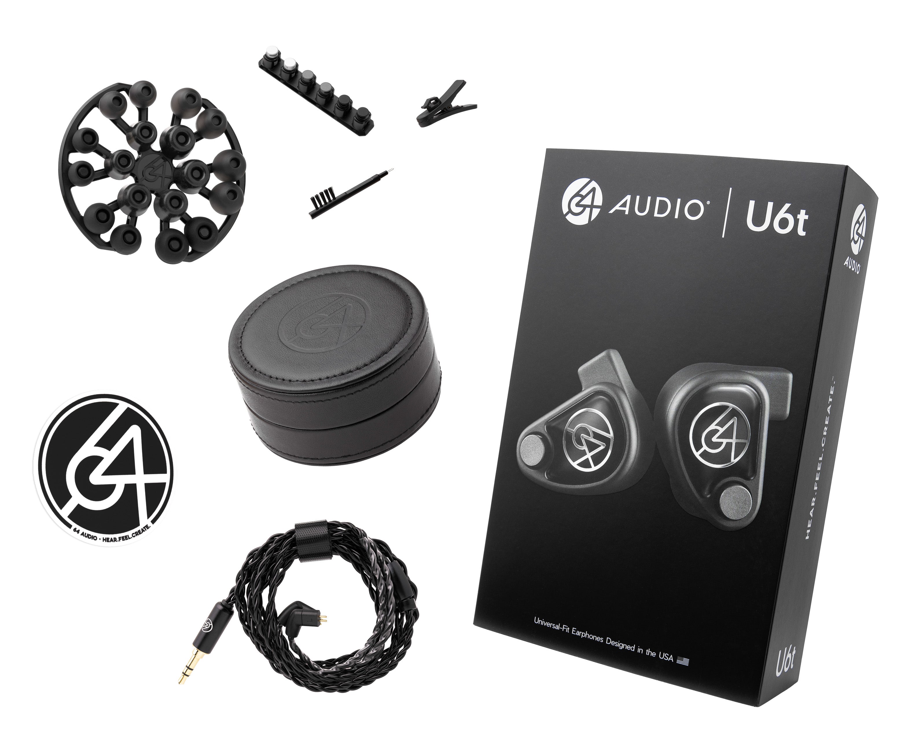 64 Audio U6t 包裝配件