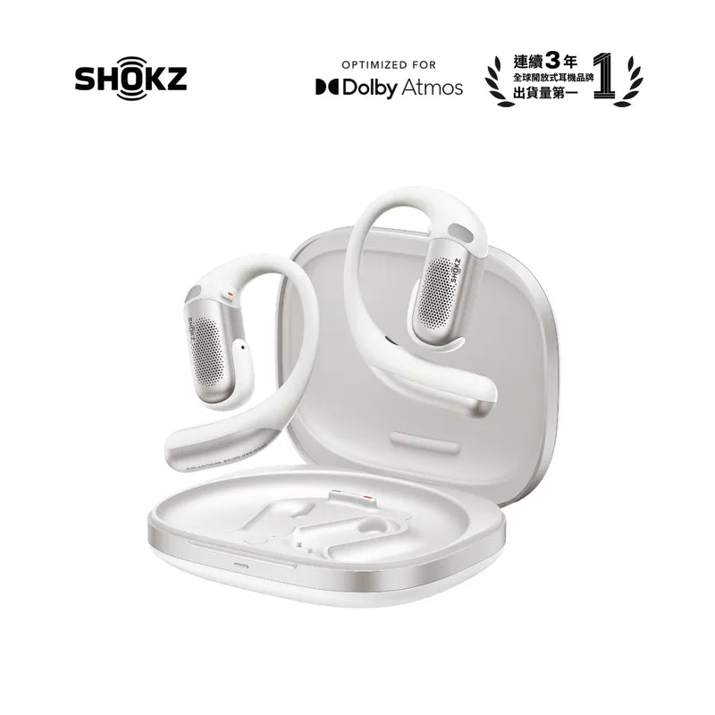 Shokz OpenFit Pro 超級雙單元開放式濾噪耳機－產品圖片 3