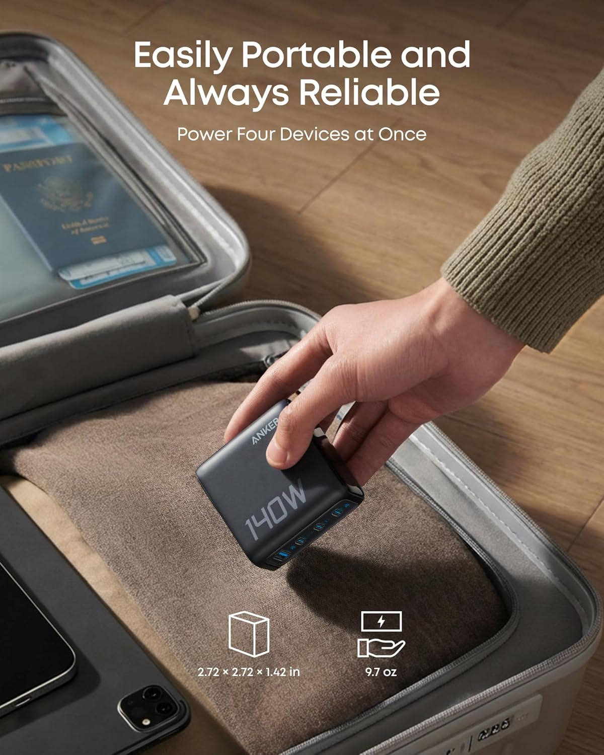 Anker 140W 充電器 3