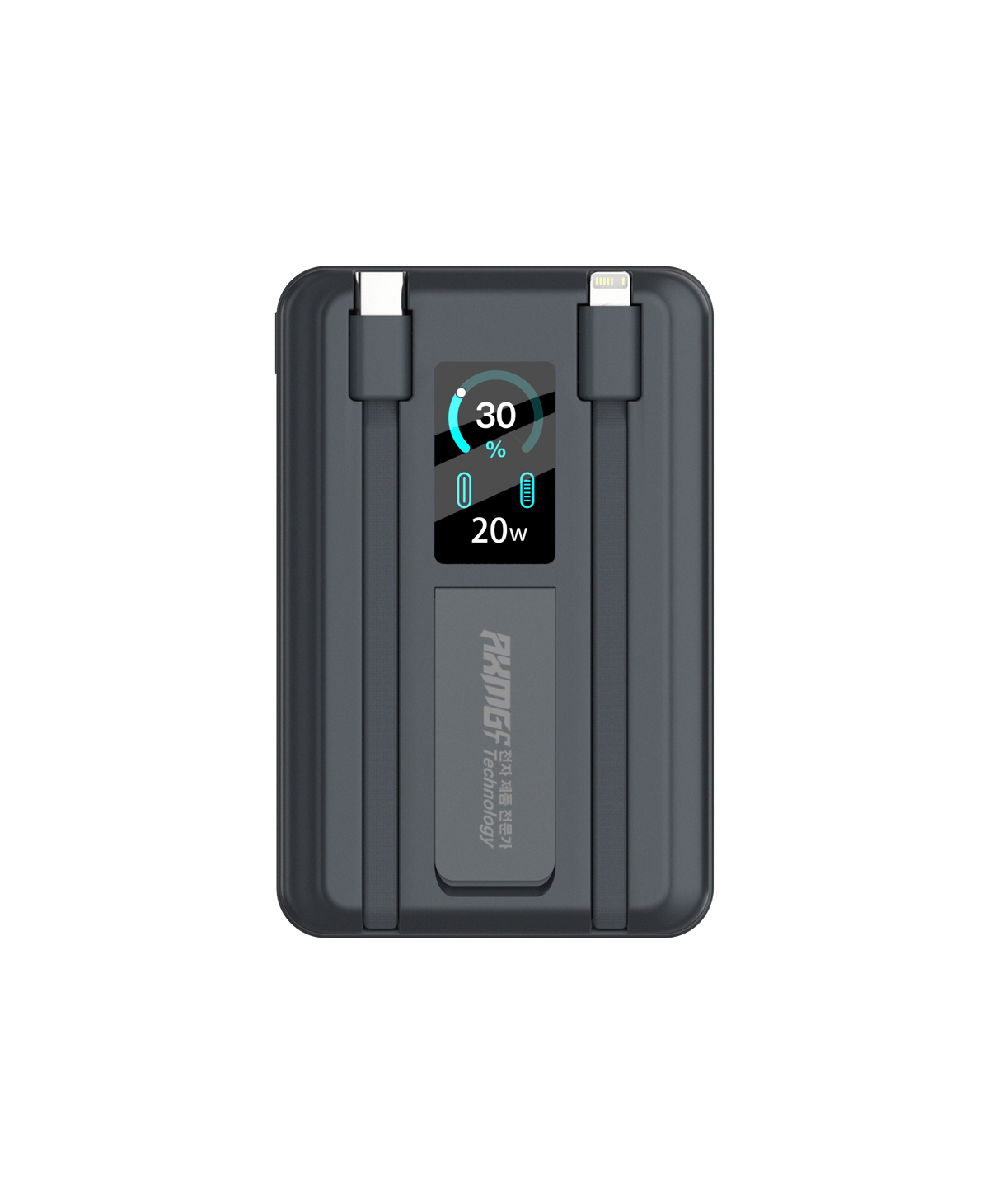 AXMG-CT DX-6 10000mAh 內置雙線 Qi2 磁吸外置電源｜產品圖片 6