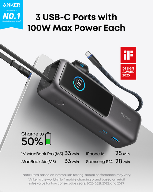 Anker 移動電源 25K 165W 1