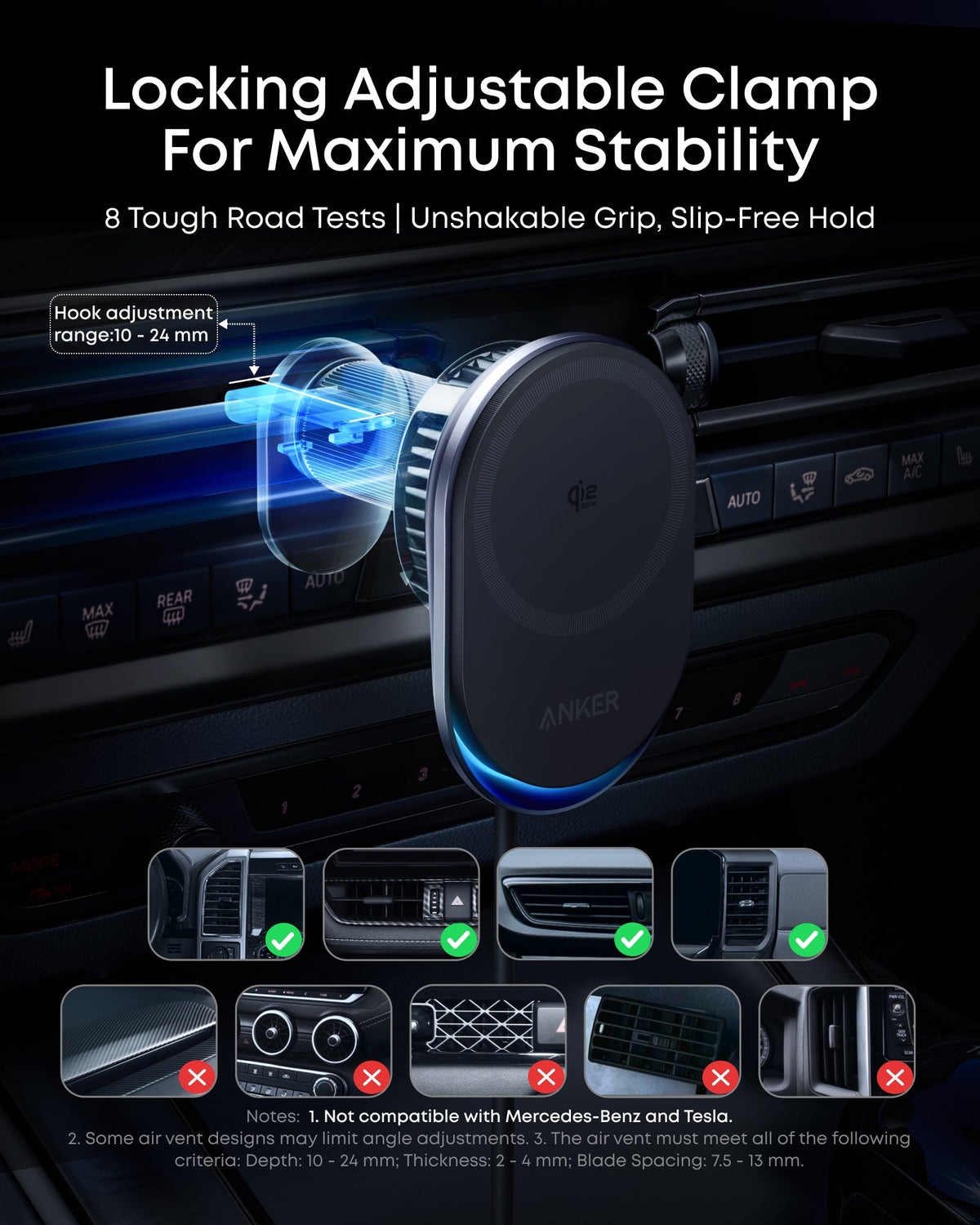 Anker Prime MagGo 磁吸無線車充 產品細節 3
