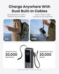 Anker 移動電源 25K 165W 內置可伸縮充電線