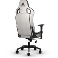 CORSAIR T3 RUSH 布藝電競椅（灰色／白色）