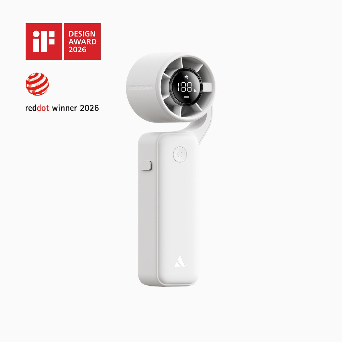AECOOLY Air Gimbal PF04 多合一旋轉高速風扇｜白色