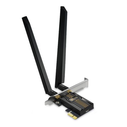 Archer TBE400E - BE6500 三頻藍牙 5.4 PCIe 網絡卡  WiFi Card