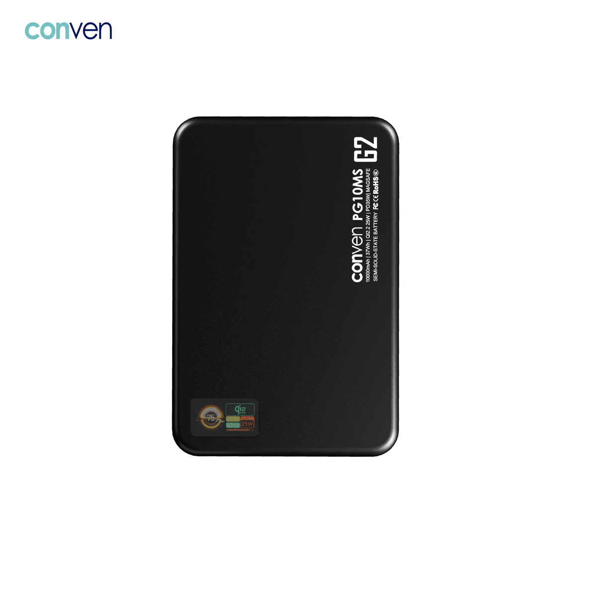 CONVEN PG10MS-G2 10000mAh QI 2.2 25W Wireless Battery｜產品圖片 5