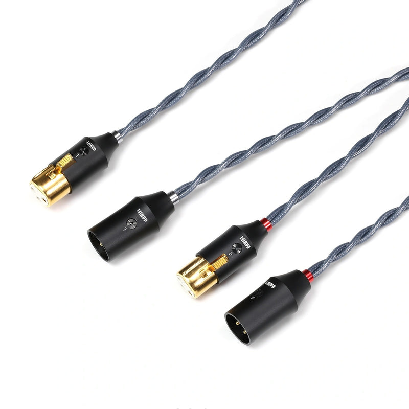 ddHiFi BC30XLR 平衡輸出XLR 3pin屏蔽訊號線 (2條一組)