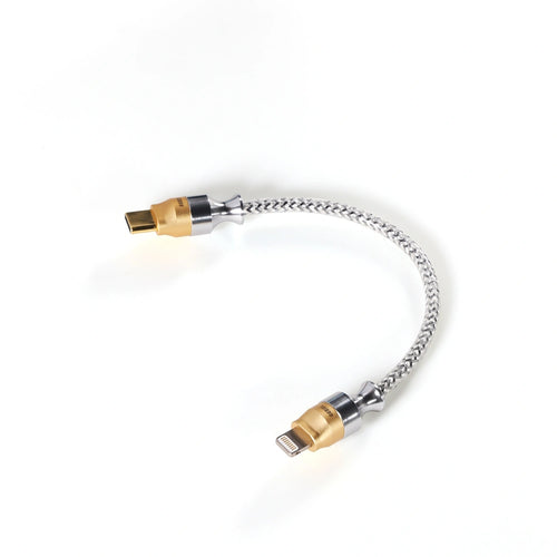 ddHiFi MFi07S Lightning發燒音訊解碼OTG訊號線 (Nyx純銀屏蔽2.0版)