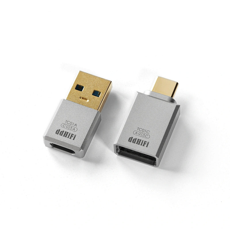 ddHiFi TC01A / TC01C USB-A / USB-C 轉換插頭