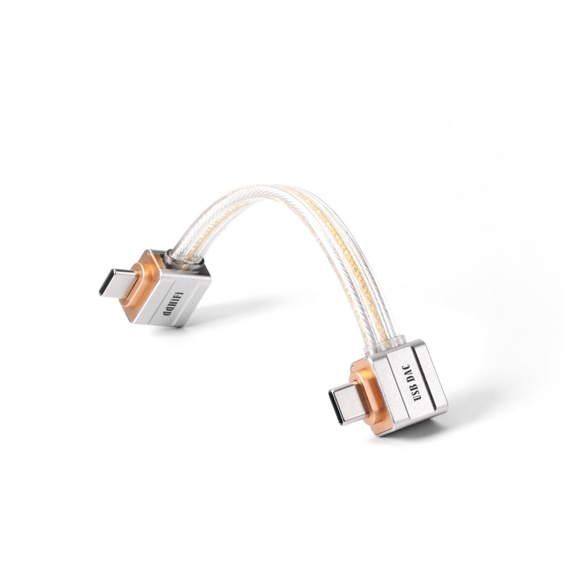 ddHiFi Comet Gold TC19LL 雙彎頭 旗艦純銀數字信號線