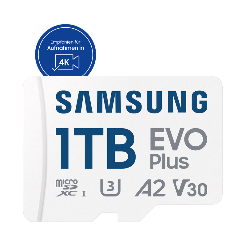 Samsung EVO Plus 2024 microSD 記憶卡 官方產品圖 1