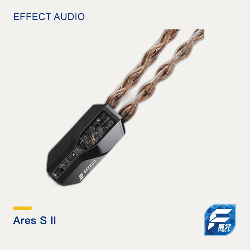 Effect Audio Ares S II 耳機升級線｜Fine Up 2000px 暖淺灰實物主圖