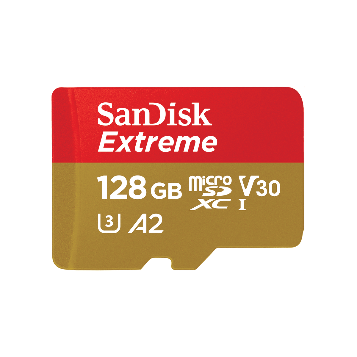 SanDisk Extreme microSDXC 128GB 官方容量圖