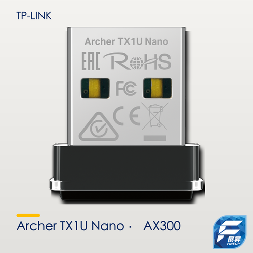 Archer TX1U Nano - AX300 迷你USB Wi-Fi 6 接收器 (Mini Wifi USB Adapter) (網絡接收器)