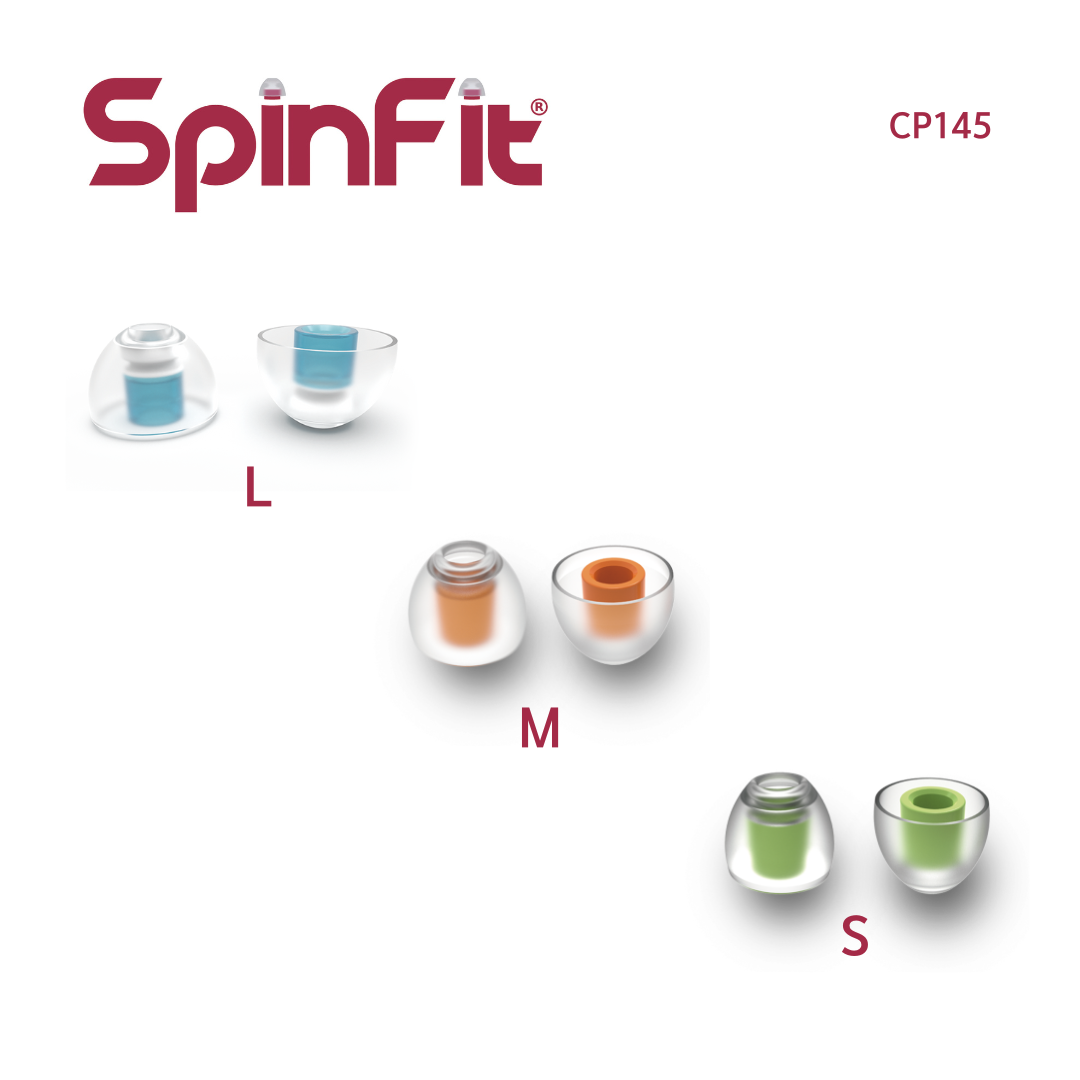 SpinFit CP145 耳膠（2 對裝） 官方圖片 2