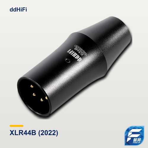 ddHiFi XLR44B (2022) XLR 4pin 轉 4.4mm 平衡轉換插頭