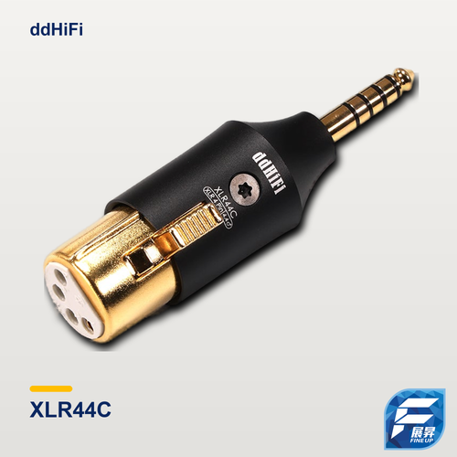 ddHiFi XLR44C 平衡4.4mm轉XLR 4pin轉接頭