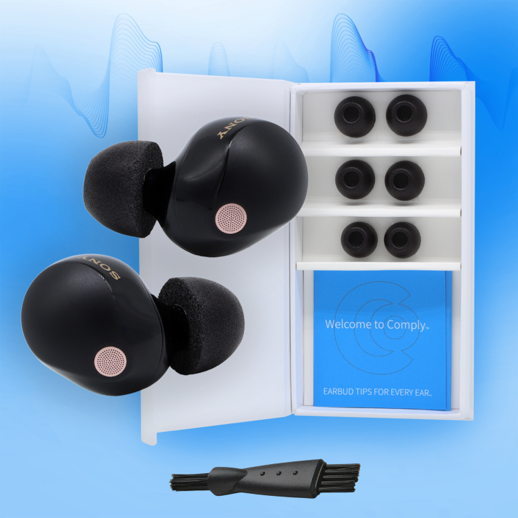 Comply Foam Sony TrueGrip Premium專用耳棉 (Sony WF-1000XM6, XM5等型號適用) 官方圖片 2