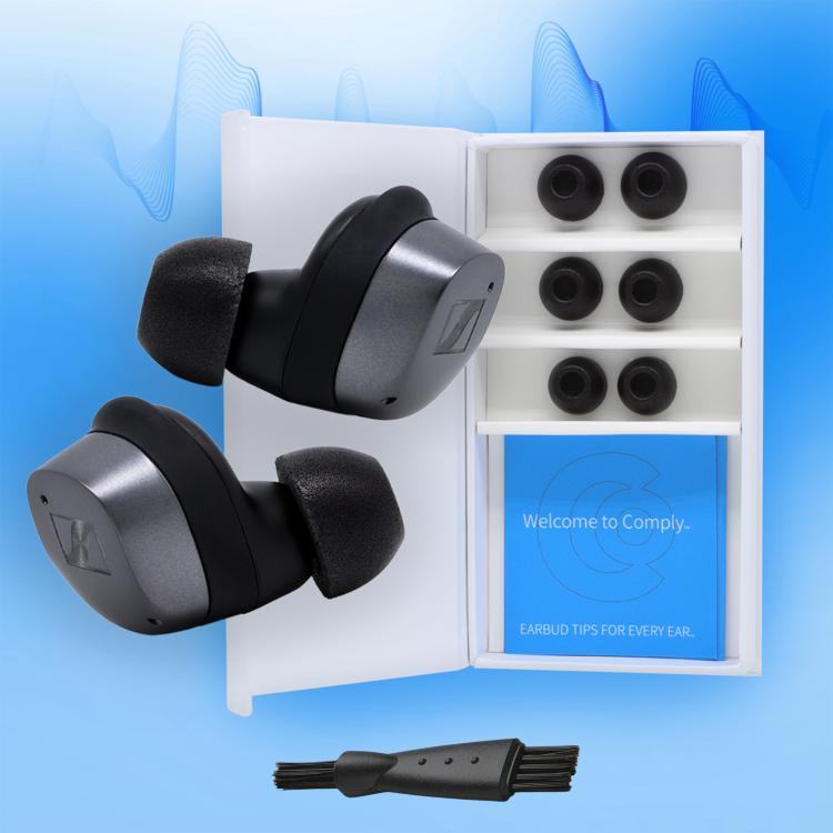 Comply Foam Sennheiser TrueGrip Premium專用耳棉 (Sennheiser MOMENTUM 3 & 4 and ACCENTUM型號適用) 官方圖片 2