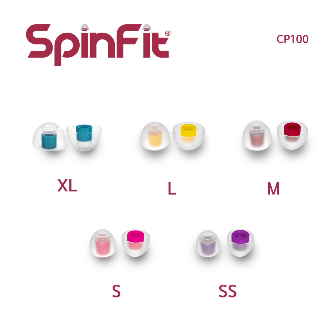 SpinFit CP100 第二代耳膠（2 對裝） 官方圖片 2