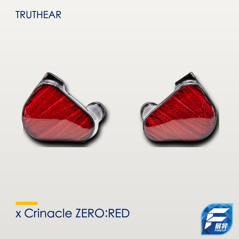 TRUTHEAR x Crinacle ZERO:RED｜展昇原裝 Logo｜逐品牌人工覆核主圖 2000px