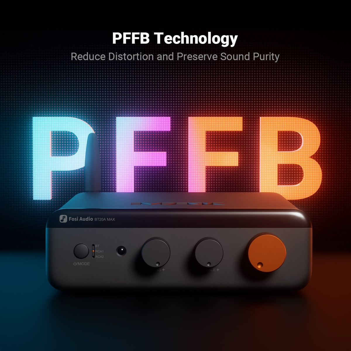 Fosi Audio BT20A Max 藍牙立體聲擴音機 官方產品圖 2