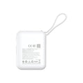 CCC 認證 (二維碼) PD 3.0 45W快充 10000mah流動充電池 (附嵌入式充電線)