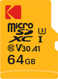 KODAK ULTRA PERFORMANCE microSDXC 記憶卡 64GB（UHS-I U3 V30 A1，4K）