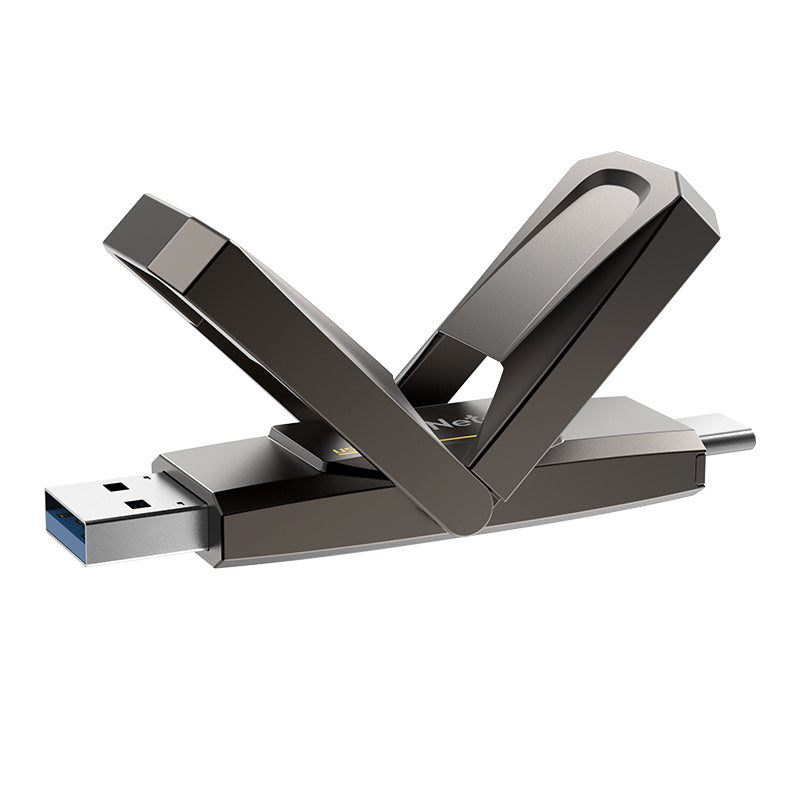Netac US5 USB-C／USB-A 雙接口高速固態記憶手指 官方產品圖4