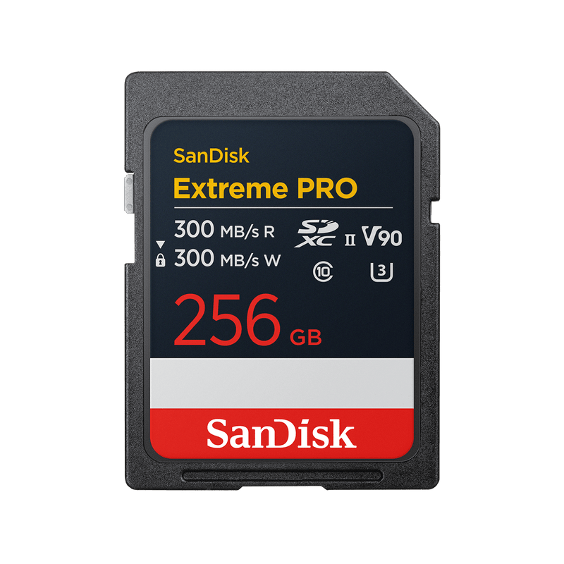 SanDisk Extreme PRO SD UHS-II V90 記憶卡（SDSDXDM）