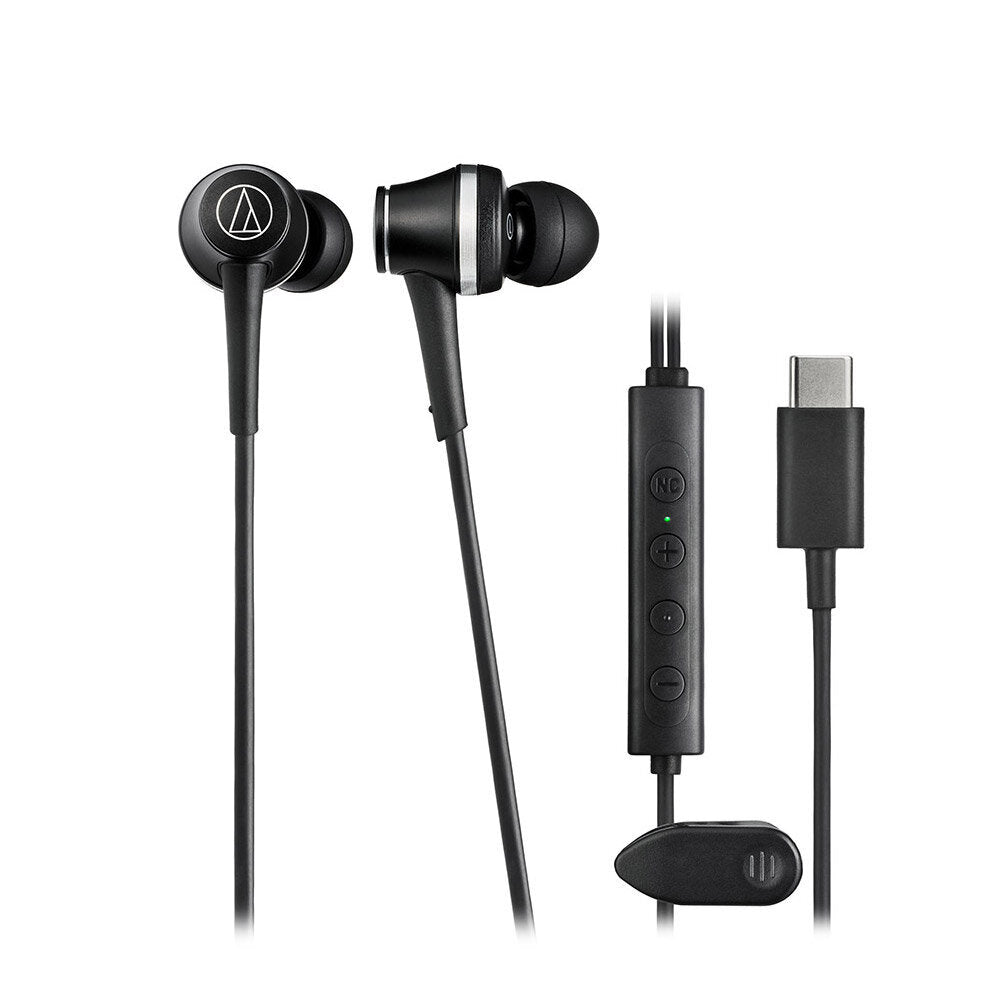 Audio-Technica ATH-CKD7NC USB Type-C 降噪耳機 黑色(BK) 產品圖片