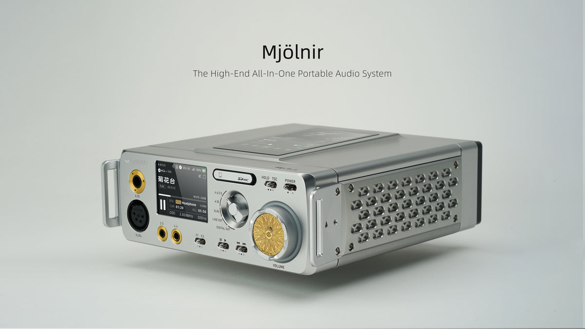 Lotoo Mjolnir 雷神之鎚旗艦級便攜解碼耳擴音樂播放系統｜產品圖｜4